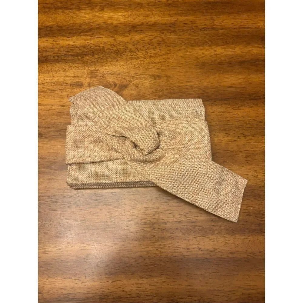 Bow bag clutch or shoulder purse